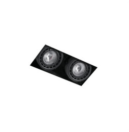 FARO - Empotrable NANO COLIN-2 LED 14-26W 30K 56º negro