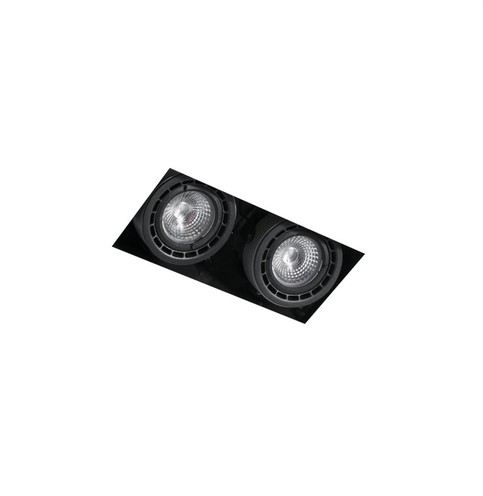 FARO - Empotrable NANO COLIN-2 LED 14-26W 27K 20º negro