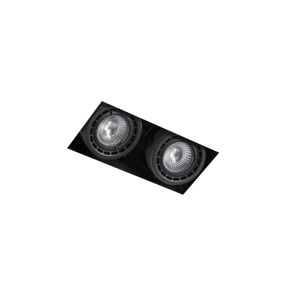 FARO - Empotrable NANO COLIN-2 LED 14-26W 27K 20º negro