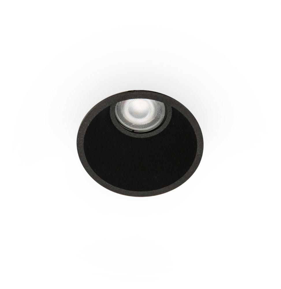 FARO - Empotrable FRESH GU10 IP44 50W negro