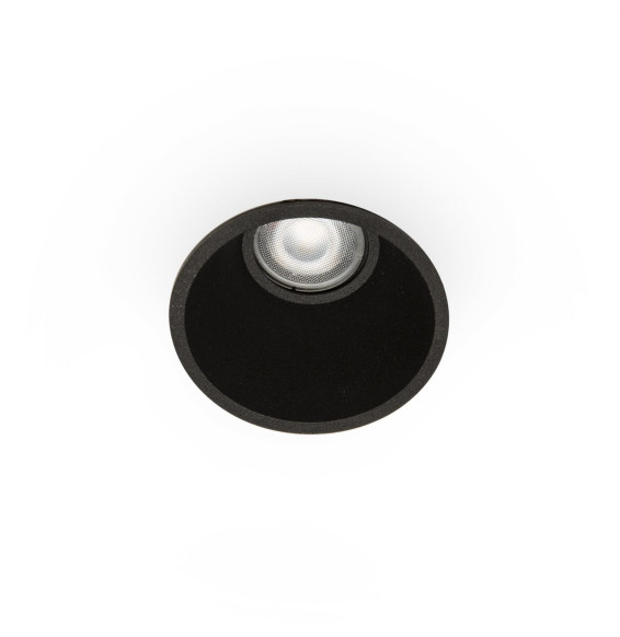 FARO - Empotrable FRESH GU10 IP44 50W negro