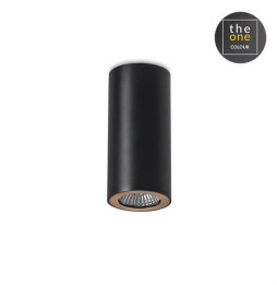 LedsC4 - Luminaria PIPE 50W negro dorado