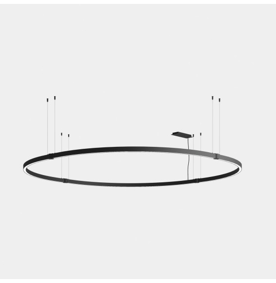 LedsC4 - Luminaria lineal APEX_CIRCULAR_AW18 48W blanco cálido 2700K CRI 90 ON-OFF blanco IP40 6252lm