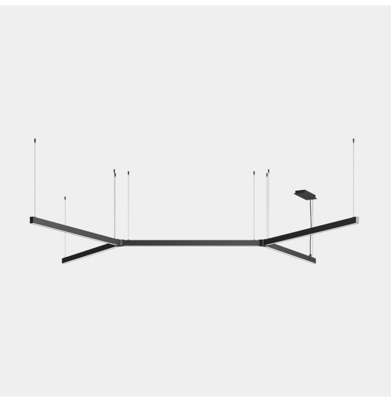 LedsC4 - Luminaria lineal APEX_H_AW36 60W blanco cálido 2700K CRI 90 ON-OFF blanco IP40 5210lm