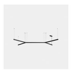 LedsC4 - Luminaria lineal APEX_H_AW36 90W blanco cálido 2700K CRI 90 ON-OFF negro IP40 7815lm