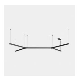 LedsC4 - Luminaria lineal APEX_H_AW36 60W blanco cálido 3000K CRI 95 Casambi blanco IP40 5210lm