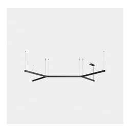 LedsC4 - Luminaria lineal APEX_H_AW36 90W blanco cálido 3000K CRI 90 ON-OFF negro IP40 7815lm