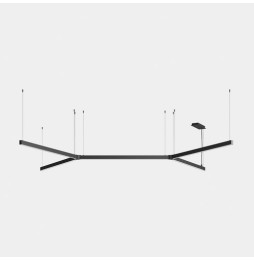 LedsC4 - Luminaria lineal APEX_H_AW36 60W blanco cálido 3000K CRI 95 ON-OFF blanco IP40 5210lm