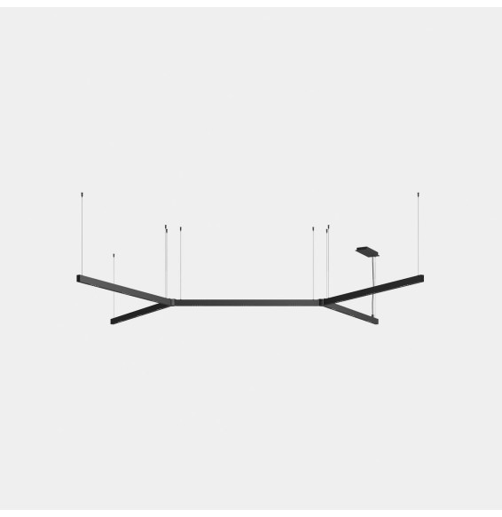 LedsC4 - Luminaria lineal APEX_H_AW36 90W blanco cálido 3000K CRI 90 DALI blanco IP40 7815lm