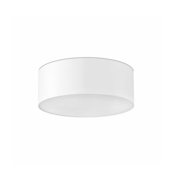 FARO - Plafón SEVEN diámetro 50 3XE27 60W blanco