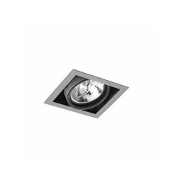FARO - Empotrable COLIN-1 50W G53 QR kit gris