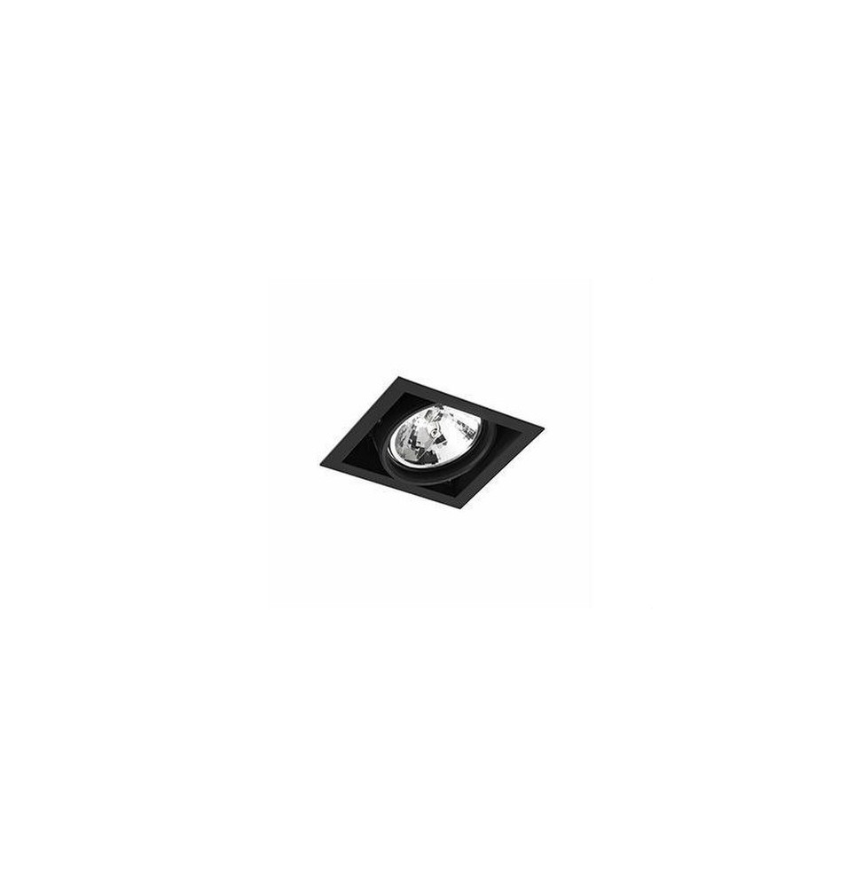 FARO - Empotrable COLIN-1 50W G53 QR kit negro
