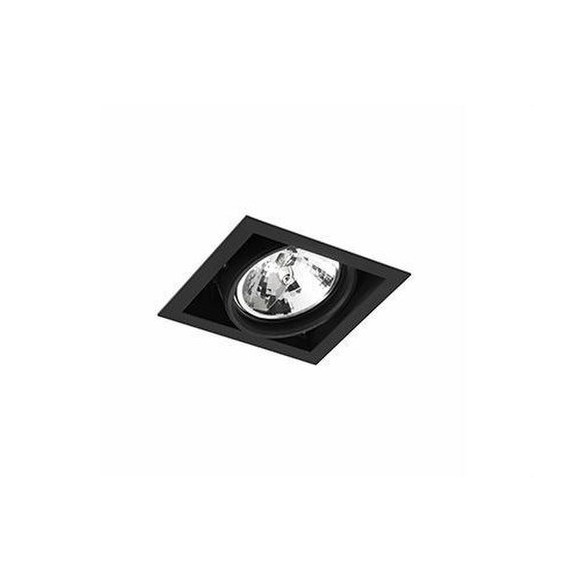 FARO - Empotrable COLIN-1 50W G53 QR kit negro