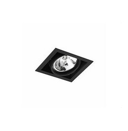 FARO - Empotrable COLIN-1 50W G53 QR kit negro