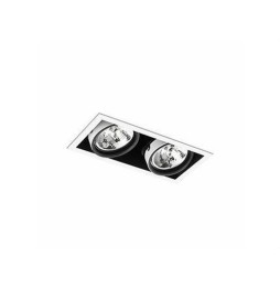FARO - Empotrable COLIN-2 50W G53 QR kit blanco