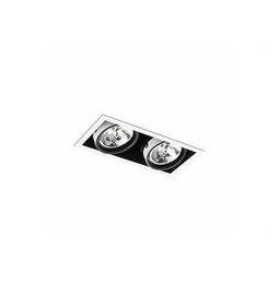 FARO - Empotrable COLIN-2 50W G53 QR kit blanco
