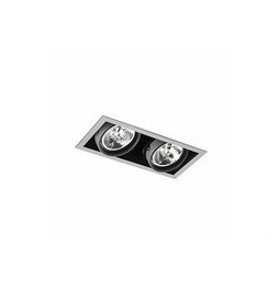 FARO - Empotrable COLIN-2 50W G53 QR kit gris