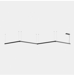 LedsC4 - Luminaria lineal APEX_M_AW41 48W blanco cálido 2700K CRI 90 ON-OFF blanco IP40 4168lm