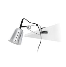 FARO - Luminaria pinza STUDIO E14 15W cromo/blanco mate