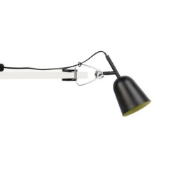 FARO - Luminaria pinza STUDIO E14 15W negro/crema