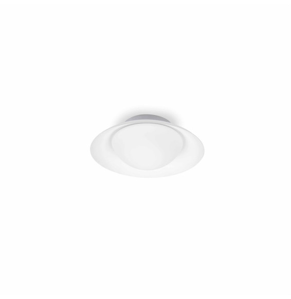 FARO - Plafón SIDE diámetro 200 G9 LED 28W blanco/blanco