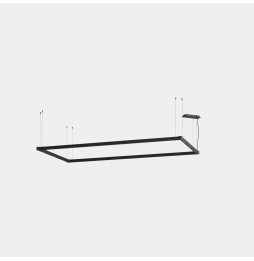 LedsC4 - Luminaria lineal APEX_RECTANGULAR_AW29 108W blanco neutro 4000K CRI 90 ON-OFF negro IP40 9378lm