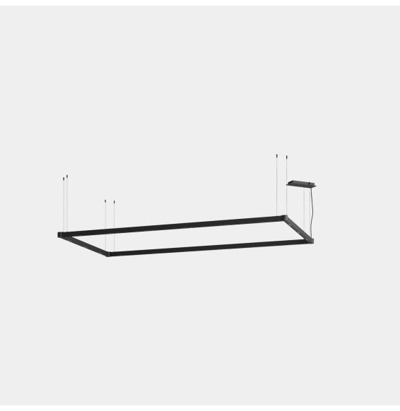 LedsC4 - Luminaria lineal APEX_RECTANGULAR_AW29 108W blanco neutro 4000K CRI 90 ON-OFF negro IP40 9378lm