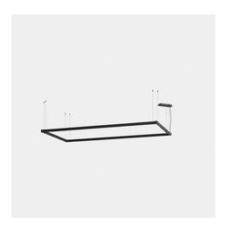 LedsC4 - Luminaria lineal APEX_RECTANGULAR_AW29 108W blanco neutro 4000K CRI 90 ON-OFF negro IP40 9378lm