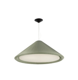 FARO - Luminaria colgante HUE IN diámetro 1300mm verde oliva