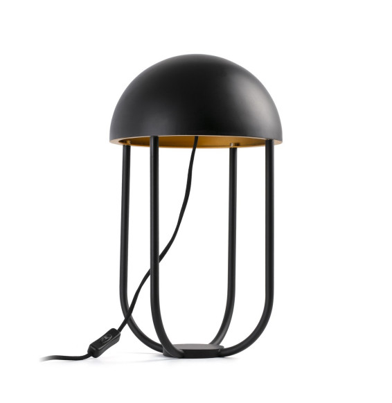 FARO - Luminaria de sobremesa JELLYfish 6W 3K negro oro