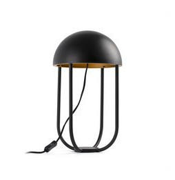 FARO - Luminaria de sobremesa JELLYfish 6W 3K negro oro