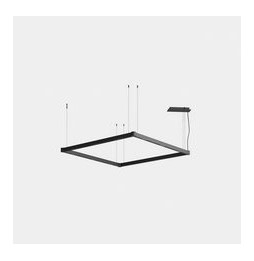 LedsC4 - Luminaria lineal APEX_SQUARE_AW25 72W blanco neutro 4000K CRI 90 Casambi blanco IP40 6252lm