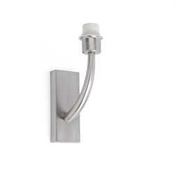 FARO - Aplique REM E27 níquel mate