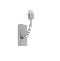FARO - Aplique REM E27 níquel mate