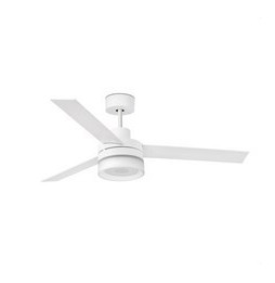 FARO - Ventilador techo ICE diámetro 132cm 3 palas altavoz led 12W 3K blanco