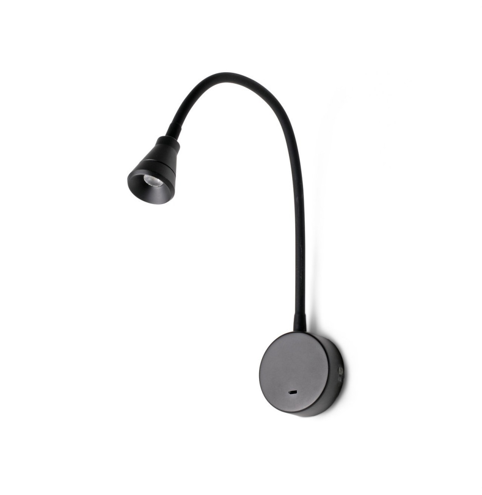 FARO - Aplique lector BEL led 3W 3K negro