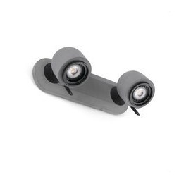 FARO - Aplique orientable STONE 2xGU10 led 8W gris piedra