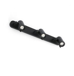 FARO - Aplique ORLEANS 3xGU10 negro