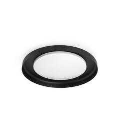 FARO - Plafón DOLME diámetro 400 led 24W negro