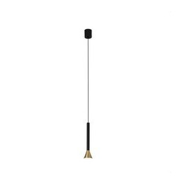 FARO - Luminaria colgante DANKA led 6W 3K oro níquel