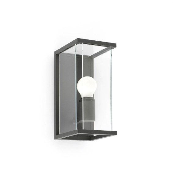 FARO - Aplique NALA E27 gris oscuro
