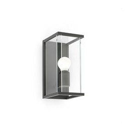 FARO - Aplique NALA E27 gris oscuro