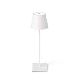 FARO - Luminaria exterior portátil TOC 7W blanco