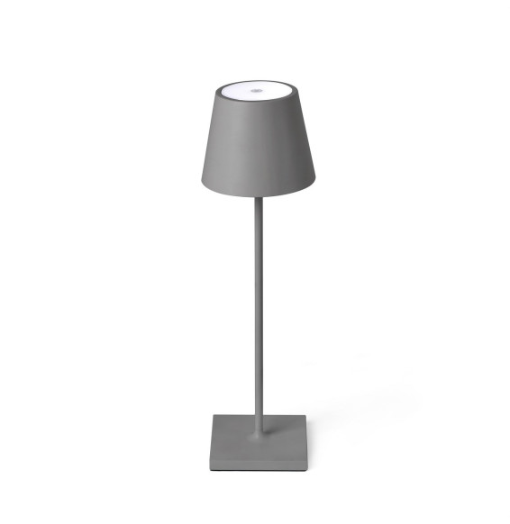 FARO - Luminaria exterior portátil TOC 7W gris