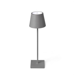 FARO - Luminaria exterior portátil TOC 7W gris