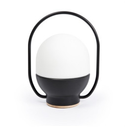 FARO - Lámpara portátil TAKE AWAY recargable led 3W 3K negra
