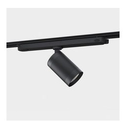 LedsC4 - Proyector Iris Trifasic 17.3W blanco cálido 3000K visual confort CRI 90 ON-OFF negro 592lm