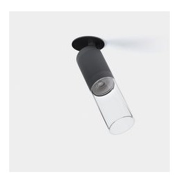 LedsC4 - Proyector Iris Trim 11.7W blanco neutro 4000K tubo CRI 90 DALI-2 negro 557lm