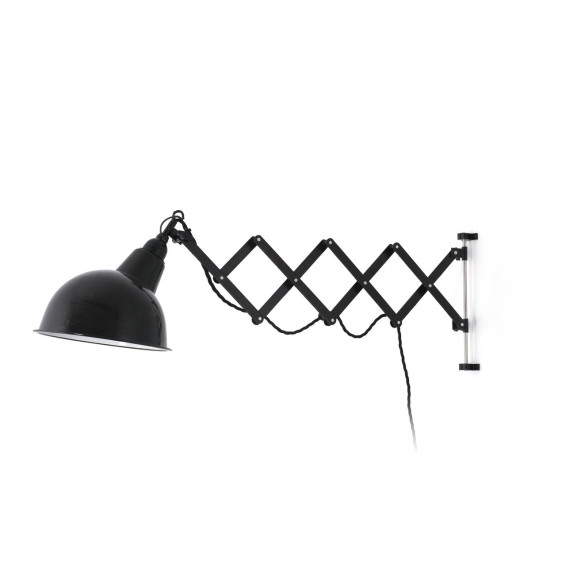 FARO - Luminaria colgante RAS E27 negro