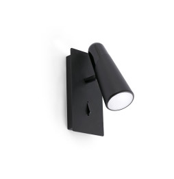 FARO - Aplique LAO led 4,5W 3K negro